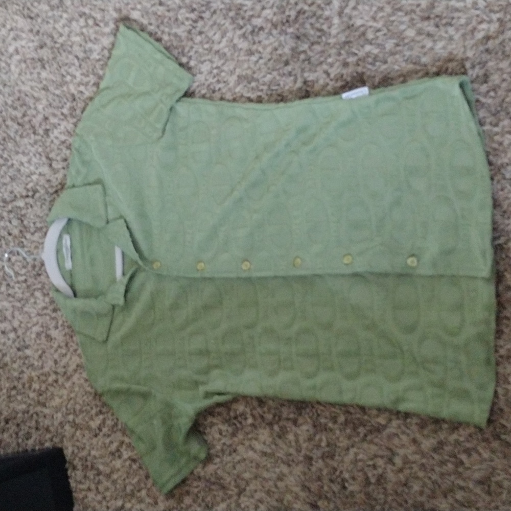 Christian Dior Cotton Button Up T-shirt